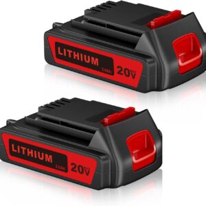 20V 3600mAh Lithium Battery Compatible with Black and Decker Tools