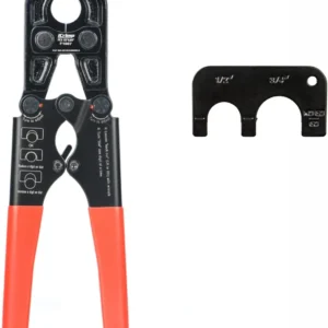 Upgraded PEX Crimping Tool Kit with Cutter for PEX Cinch Clamps