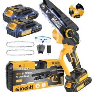 Mini Chainsaw - 6-Inch Lightweight Cordless Cutting Tool