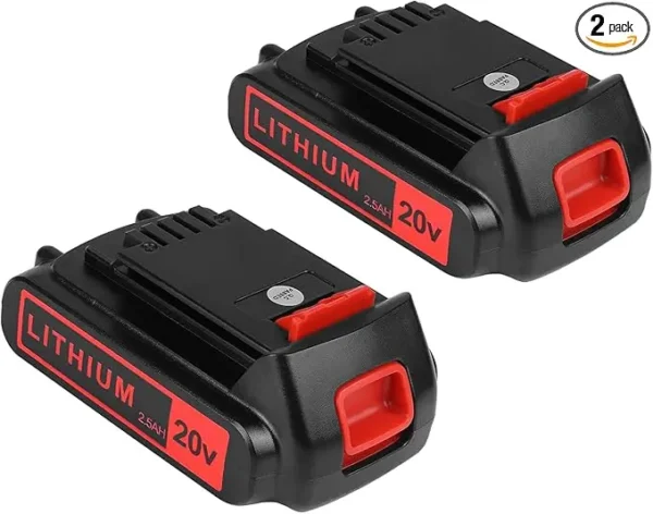 POBNRA 20V Lithium Battery Replacement for Black and Decker Tools