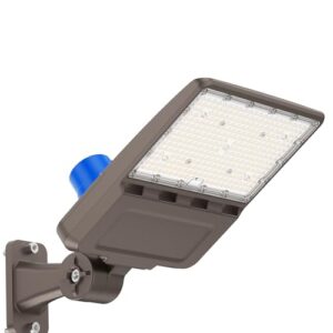 150W LED Parking Lot Light - 21,000 Lumens Dusk to Dawn Shoebox Light