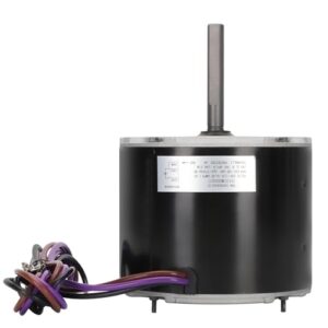 High-Efficiency 1/4 HP Condenser Fan Motor - 830 RPM, 208/230 Volts