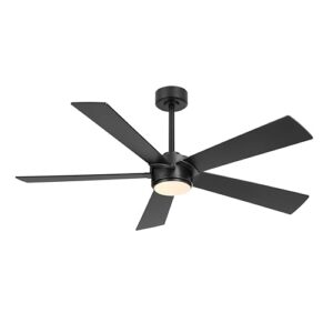 Modern 54-Inch Ceiling Fan with Dimmable LED Light & Remote Control