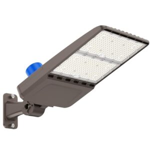 300W LED Parking Lot Lights with Adjustable Arm Mount and Photocell