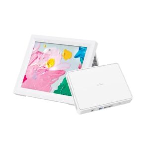 Wireless WiFi 6 Router with Wall-Mountable Frame and Advanced Parental Controls