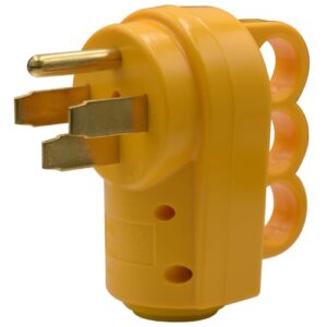 NEMA 14-50P 50 Amp RV Plug - Heavy Duty Replacement Male Plug