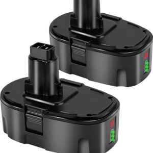 High Capacity 18V Lithium-Ion Replacement Battery - 2 Pack