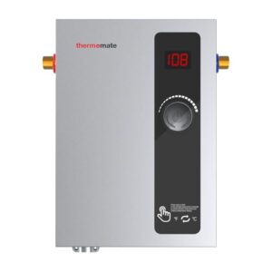 Electric Tankless Water Heater for Sink Faucet - 6000W Instant Hot Water System