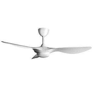 52" Bright White Ceiling Fan with Remote and Voice Control
