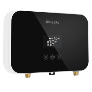 Tankless Electric Water Heater 6.5kW - Instant Hot Water for Home & RV