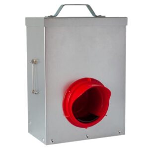 Metal Chicken Feeder - 3 Pound Capacity