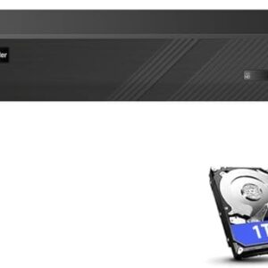 8CH 2MP 1080P Security DVR Recorder - Hybrid 5-in-1 CCTV Digital Video Recorder