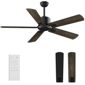 52-Inch Biukis Outdoor Ceiling Fan with Remote Control
