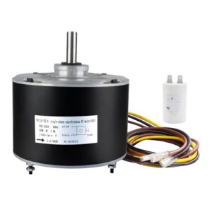 High-Efficiency Air Conditioner Condenser Fan Motor - 1/4 HP, 1100 RPM