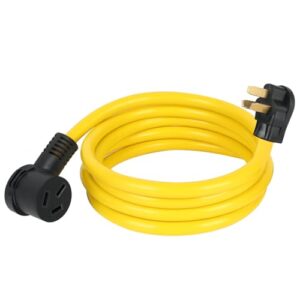 15FT NEMA 10-50P to 10-50R Extension Cord - 50 Amp, 250 Volt Power Adapter