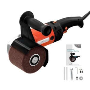 1400W Electric Handheld Stainless Steel Burnishing Polishing Machine - Variable Speed Polisher Kit