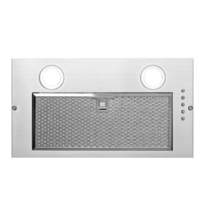 20-Inch Ducted Range Hood Insert - 900CFM Kitchen Vent with Grease Filter