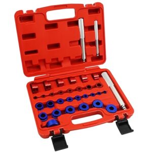 33pcs Bearing Press Kit - Master Bushing Driver Set with Metric SAE Adapters