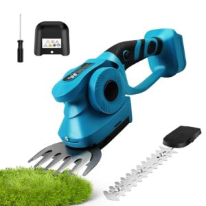 2-in-1 Cordless Hedge Trimmer and Grass Shear