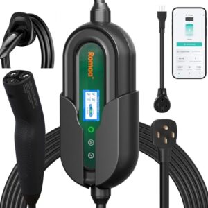 32Amp 240V Tesla Mobile Charger with 25FT Extension Cable - Compatible with All Tesla Models