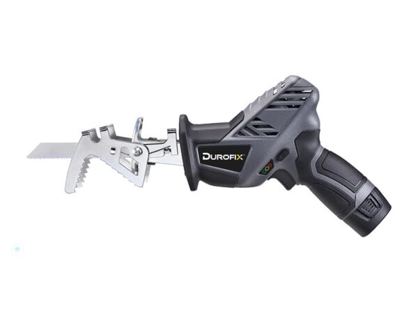 12V Cordless Mini Reciprocating Saw Kit with Battery, Charger, Blades & Carry Bag - Image 3