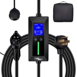 DSY Portable 7KW EV Charger - 32A 240V with 16ft Cable