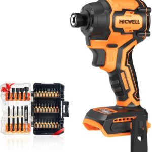 Cordless Impact Driver - Lightweight 1/4" Brushless Power Tool
