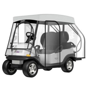 Durable 2+2 Golf Cart Enclosure - Rain Cover for EZGO & Club Car