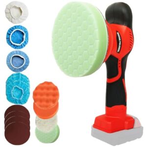 Cordless Car Buffer Polisher - Compatible with Milwaukee M18 Battery