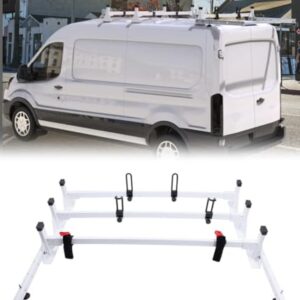 Heavy-Duty Cargo Van Roof Ladder Rack for 2015-2023 Ford Transit 150 250 350