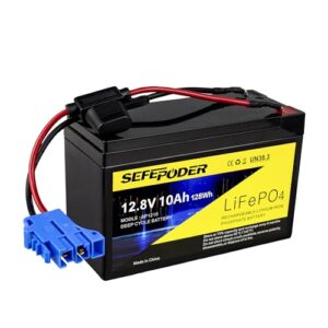 12V 10Ah Lifepo4 Lithium Ion Rechargeable Battery - Compatible with Peg Perego