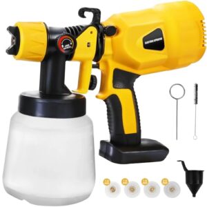 Cordless HVLP Paint Sprayer for DeWalt 20V MAX - Ultimate Painting Tool