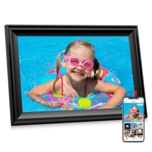 10.1 Inch WiFi Digital Photo Frame - HD Touch Screen with 16GB Storage