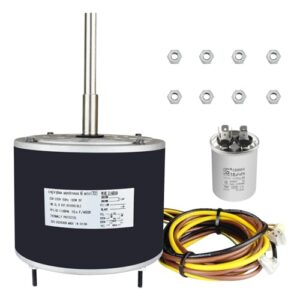 1/4 HP Reversible Condenser Fan Motor - 208-230V, 1075-1100 RPM