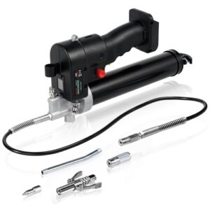 Cordless Electric Grease Gun - 10000 PSI Power with Extended Reach Hose