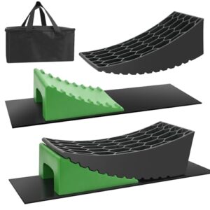 Wokyy 2 Pack Heavy Duty Camper Leveler Kits - Ultimate RV Leveling Solution