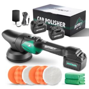 BATOCA S2 Cordless Car Polisher - Dual Action Buffer with 6-Speed Control