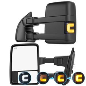 Switchback Signal Heated Tow Mirrors for Ford Super Duty (2008-2016)