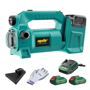 Mellif Cordless Water Transfer Pump - 500GPH Self-Priming Utility Pump with Batteries