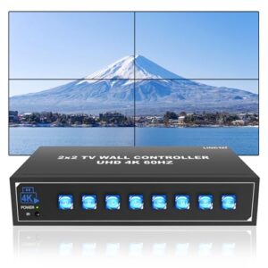 4K60 2x2 Video Wall Controller for UHD Displays
