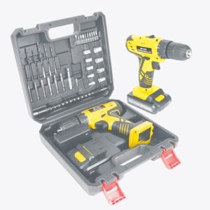 21V Cordless Drill Set with Variable Speed and High Torque for Home Projects