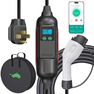 Youwoauto Flex Level 2 EV Charger - 32A Home Charging Station for All EV Models