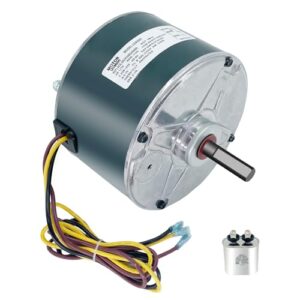 High-Efficiency Condenser Fan Motor Replacement - 1/10 HP, 1100 RPM
