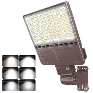 Tunable LED Parking Lot Light - 150W, 120W, 90W Options