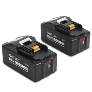 18V 6000mAh Lithium-Ion Replacement Battery - Compatible with Popular Cordless Power Tools