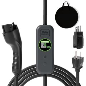 Toptoo EV Charger Level 1+2 Portable Fast Charger for J1772 Vehicles