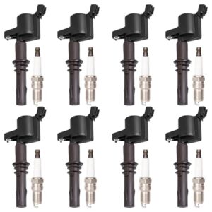 High-Performance Ignition Coil Packs and Spark Plugs for Ford Vehicles
