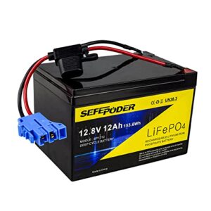 12V 12Ah Lifepo4 Rechargeable Replacement Battery for Peg Perego