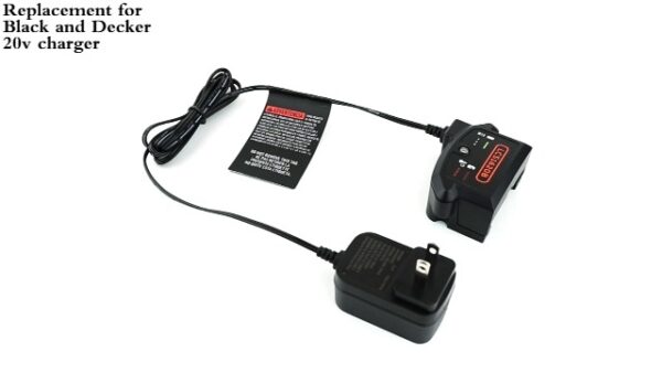 Replacement Lithium Battery Charger for Black and Decker 20V Batteries - Image 7