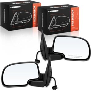 Premium Power Door Mirrors for Chevrolet & GMC Vehicles - Compatible & Manual Folding